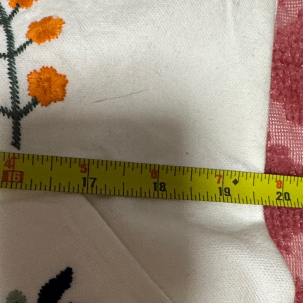 Roller Rabbit White Dress with Colorful Floral Embroidery - Picture 8 of 12